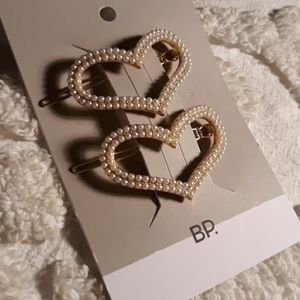 Nordstrom BP Heart Barrettes